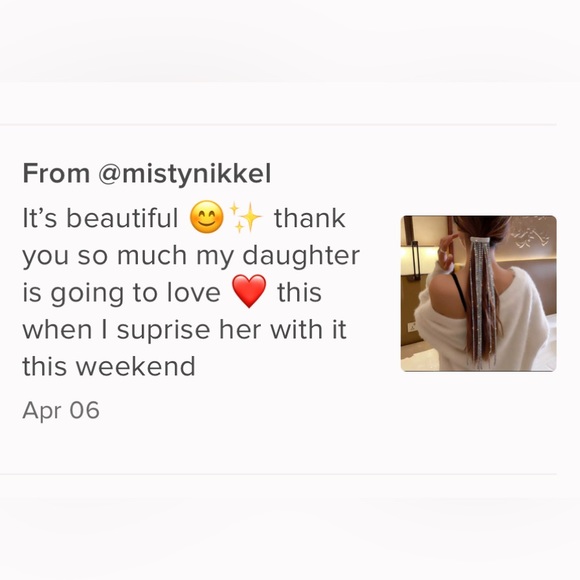 Shine Long Tassel Crystal Hairpin - Picture 11 of 11